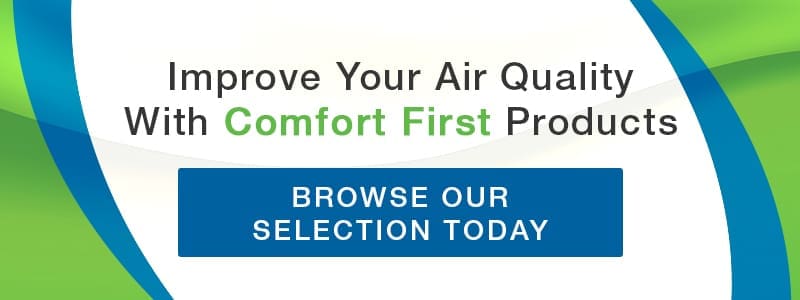 Woman enjoying fresh indoor air, debunking myths about air quality.